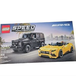 LEGO Speed Champions 76924 Mercedes AMG G 63 & AMG SL 63 808pcs NWT